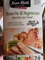 Mängden socker i Souris d'agneau dorée au four