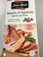 Mängden socker i Souris d'agneau dorée au four