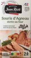 Mängden socker i Souris d’agneau doree au four