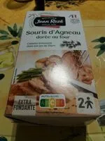 Mängden socker i Souris d'agneau dorée au four