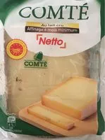 Mängden socker i Comté au lait cru - affinage 6 mois minimum