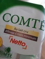 Mängden socker i Comté au lait cru