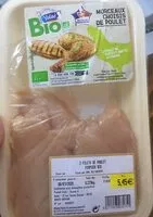 Mängden socker i Filets de poulet