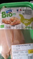 Mängden socker i Filet de poulet