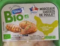 Mängden socker i 2 cuisses de poulet bio