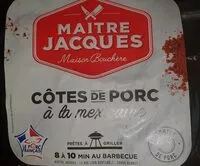 Mängden socker i Maître Jacques côte de porc a la mexicaine