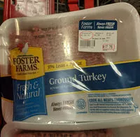 Mängden socker i 93% Lean Ground Turkey