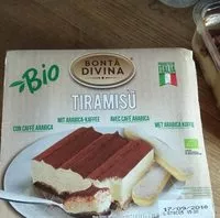 Mängden socker i Tiramisù