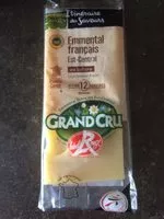 Mängden socker i Emmental français est-central au lait cru