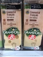 Mängden socker i Grand cru emmental Français Est-Central