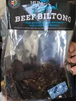 Mängden socker i Original beef biltong
