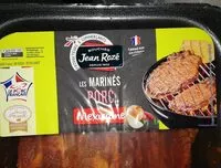 Mängden socker i Poitrine de porc marinées mexicaine