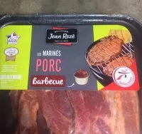 Mängden socker i Poitrine de porc marinee barbecue