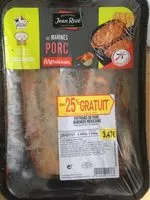 Mängden socker i Les marinés porc mexicain