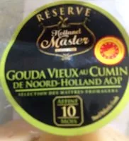 Mängden socker i Gouda vieux au cumin