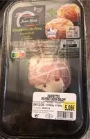 Mängden socker i Paupiette porc orloff