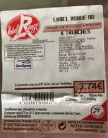 Mängden socker i Jambon cuit de qualité superieure