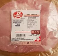 Mängden socker i Jambon cuit