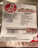 Mängden socker i Jambon cuit Label Rouge