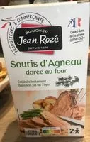 Mängden socker i Souris d'agneau