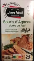 Mängden socker i Souris d'Agneau doré au four