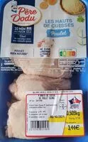 Mängden socker i Les hauts de cuisses poulet
