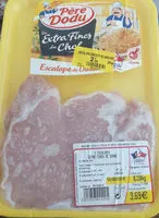 Mängden socker i 2 escalopes extra fines de dinde