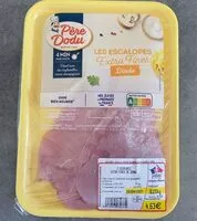 Mängden socker i Escalope de dinde