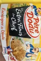 Mängden socker i Escalopes de dinde