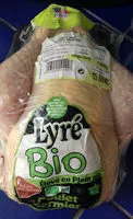 Mängden socker i Poulet fermier bio Lyré