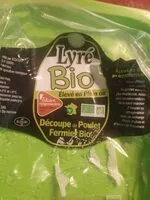 Mängden socker i Escalope extra fine de poulet fermier biologique