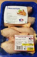 Mängden socker i Pilons de Poulet