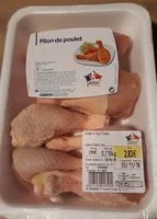 Mängden socker i Pilon de poulet