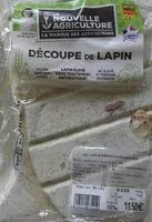 Mängden socker i Découpe de lapin