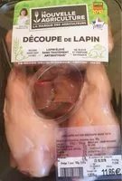 Mängden socker i Découpe de lapin