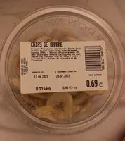 Mängden socker i Chips de banane