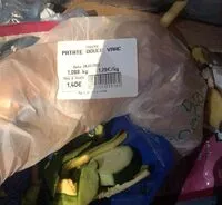 Mängden socker i Patate douce