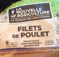 Mängden socker i Filet de poulet