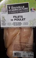 Mängden socker i Filet de poulet