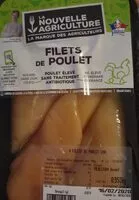 Mängden socker i Filets de poulet