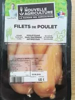 Mängden socker i Filets de poulet