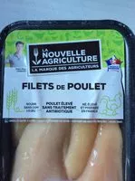 Mängden socker i Filets de poulet