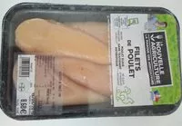 Mängden socker i Filets de poulet