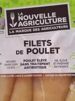 Mängden socker i Filets de poulets