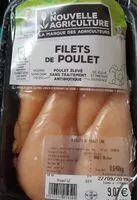 Mängden socker i Filets de poulet