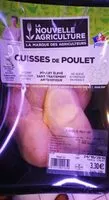 Mängden socker i Cuisses de poulet