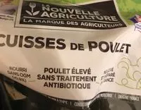 Mängden socker i Cuisses de poulet