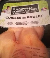 Mängden socker i Cuisses de poulet