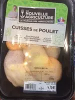 Mängden socker i Cuisses de poulet