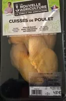 Mängden socker i Cuisses de poulet